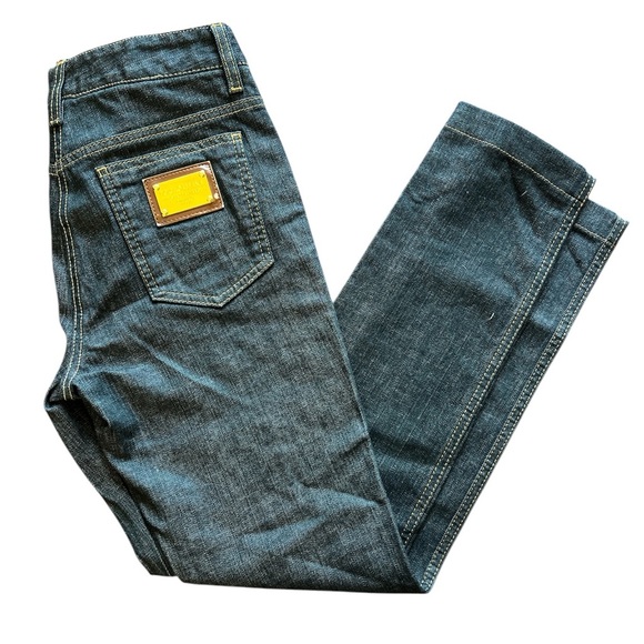 Dolce & Gabbana Women’s Jeans Size 42 (6) Made in Italy Dark Wash Stretch Denim - Picture 1 of 8